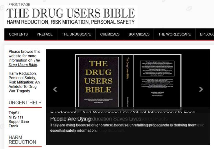 Drug users bible